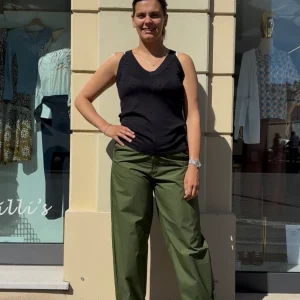 SOUVENIR - PANTALONE OVETTO - VERDE