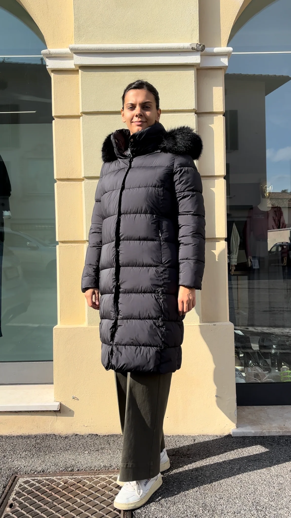 DANIEL & MAYER - GIUBBINO LUNGO - PREMIUM - NERO - immagine 3