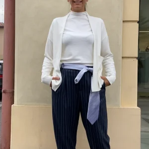 DANIEL & MAYER - CARDIGAN COORDINATO - BIANCO