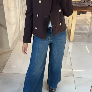 SOUVENIR - JEANS A PALAZZO - DENIM