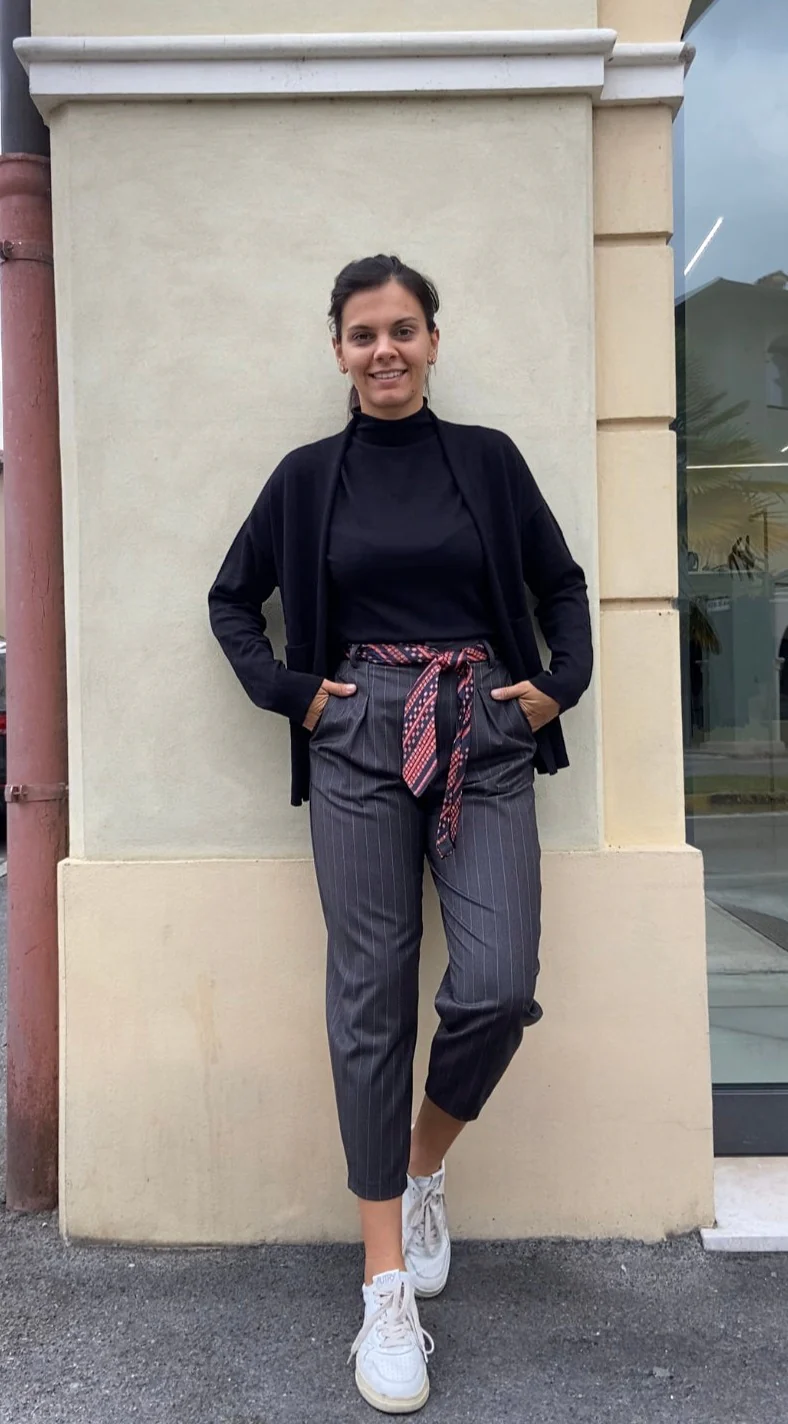 DANIEL & MAYER - LUPETTO COORDINATO - NERO - immagine 2