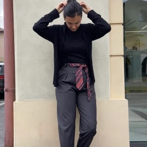 DANIEL & MAYER - CARDIGAN COORDINATO - NERO