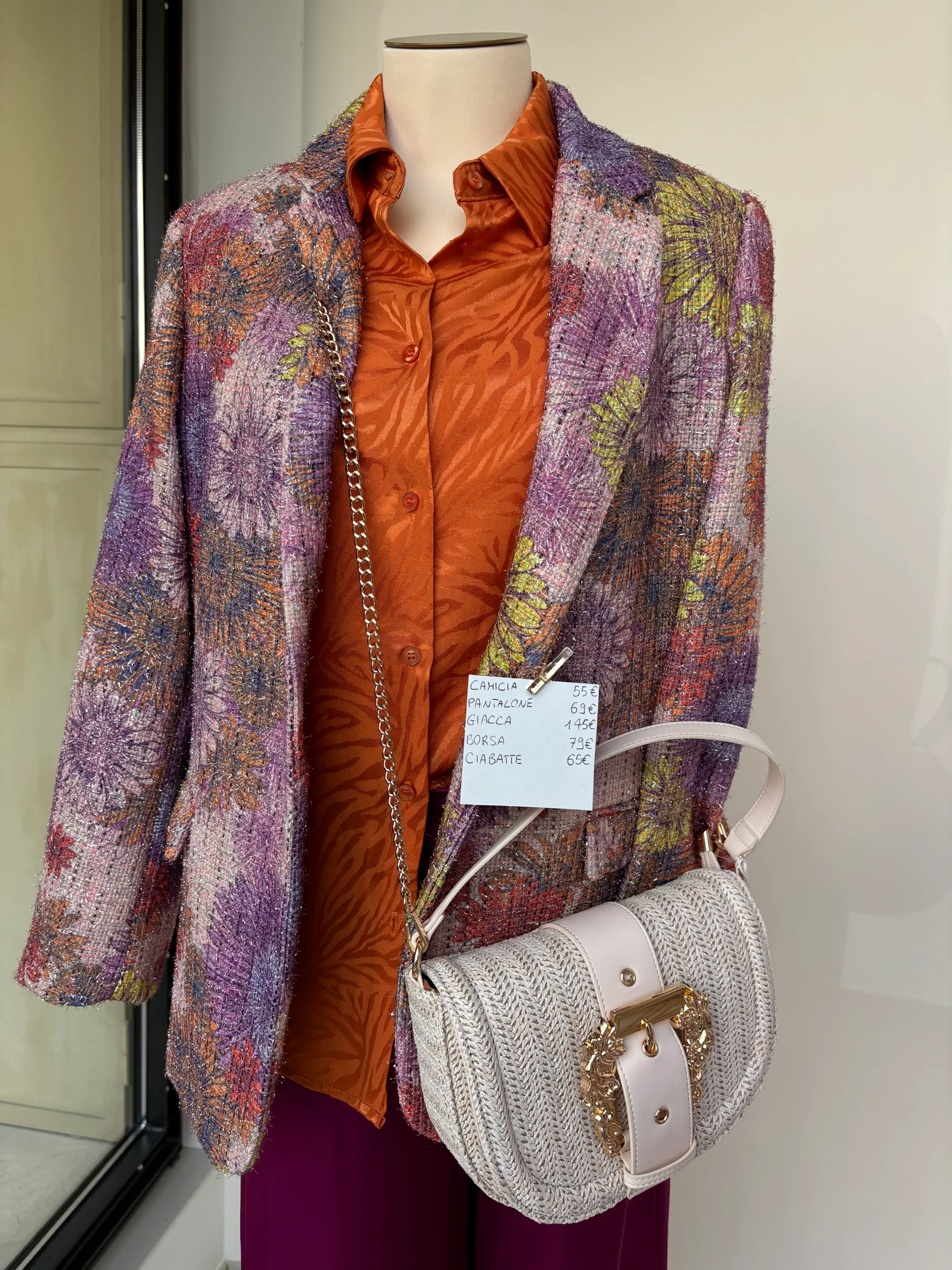 CAMICIA ZANTE - ARANCIO - immagine 5