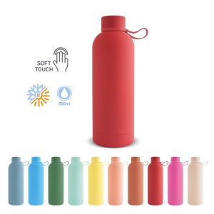 Borraccia termica opaca con laccio