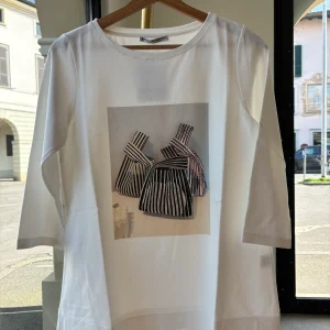 DANIEL & MAYER - MAGLIA IN COTONE - STAMPA ROSA