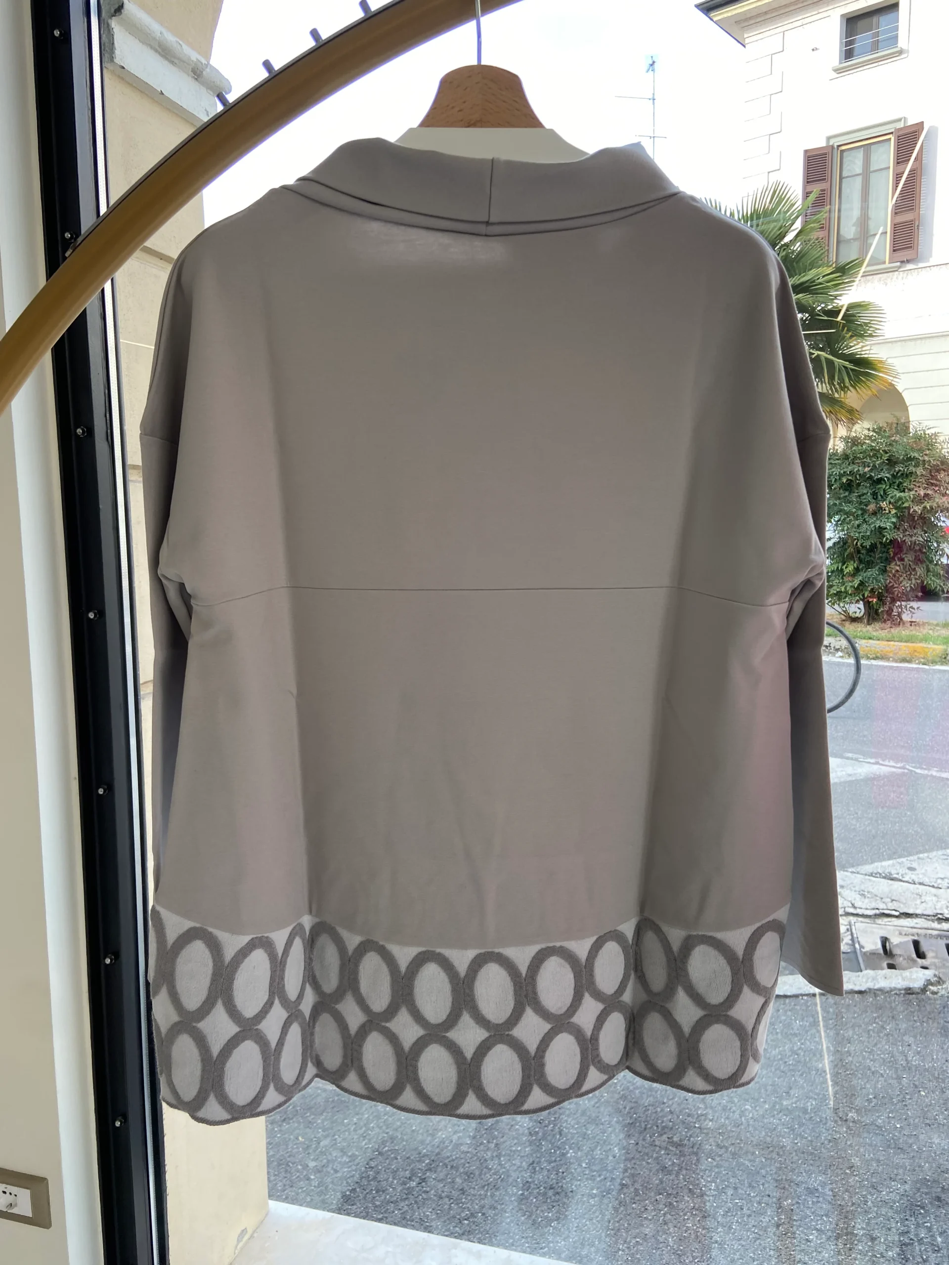 DANIEL & MAYER - MAGLIA RICAMO - GRIGIA - immagine 7