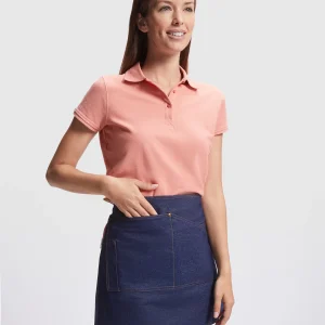 9127 Dacosta Roly | Grembiule 100% Cotone | 51×37 cm | Tessuto Jeans | 250gr/m2