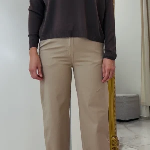 TENSIONE IN - MAGLIA SCOLLO V - CHOCO