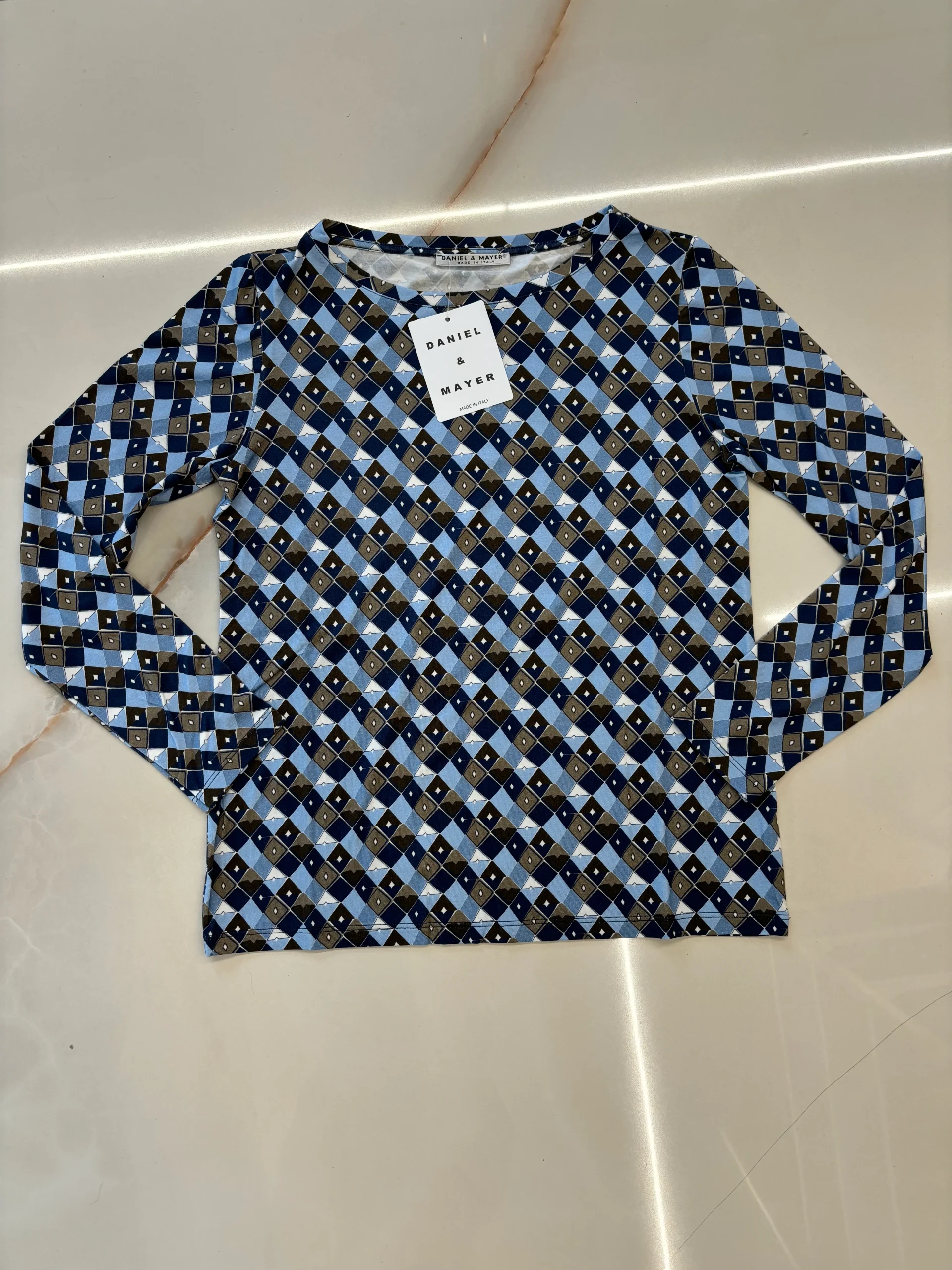 DANIEL & MAYER - MAGLIA in viscosa - ROMBO - immagine 9