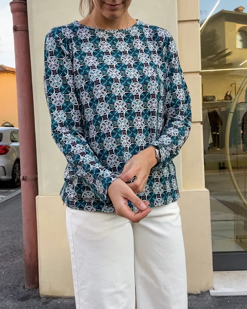 DANIEL & MAYER - MAGLIA - FIORE ICE - immagine 2