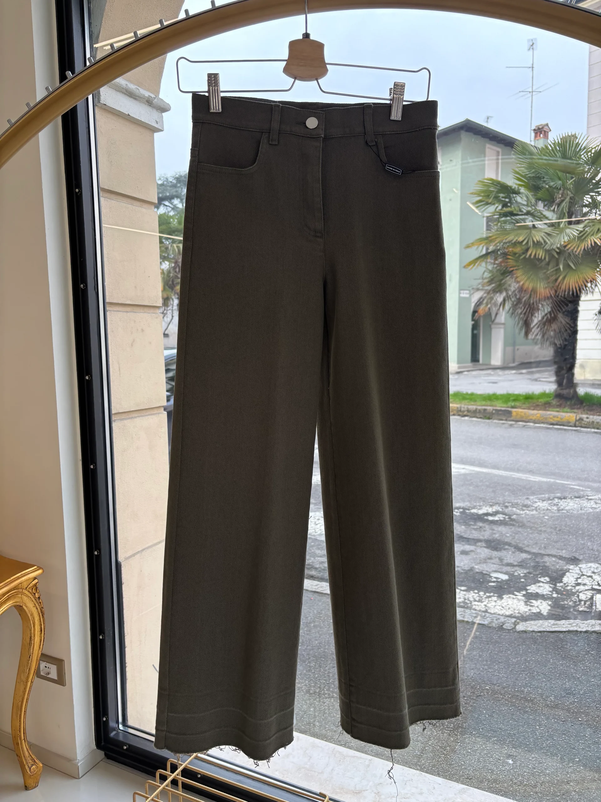 DANIEL & MAYER - JEANS MARTA - VERDE MILITARE - immagine 9