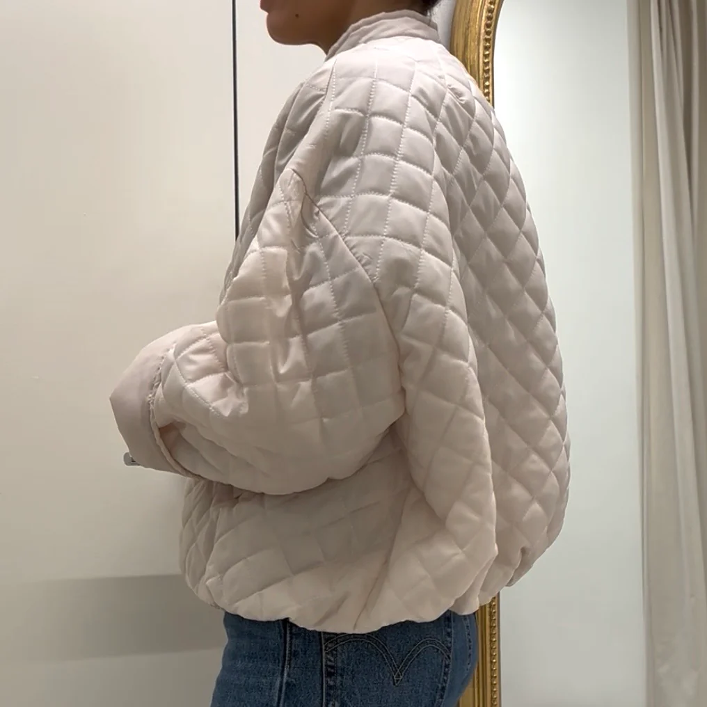 SUSY MIX - BOMBER TRAPUNTATO - BEIGE - immagine 3