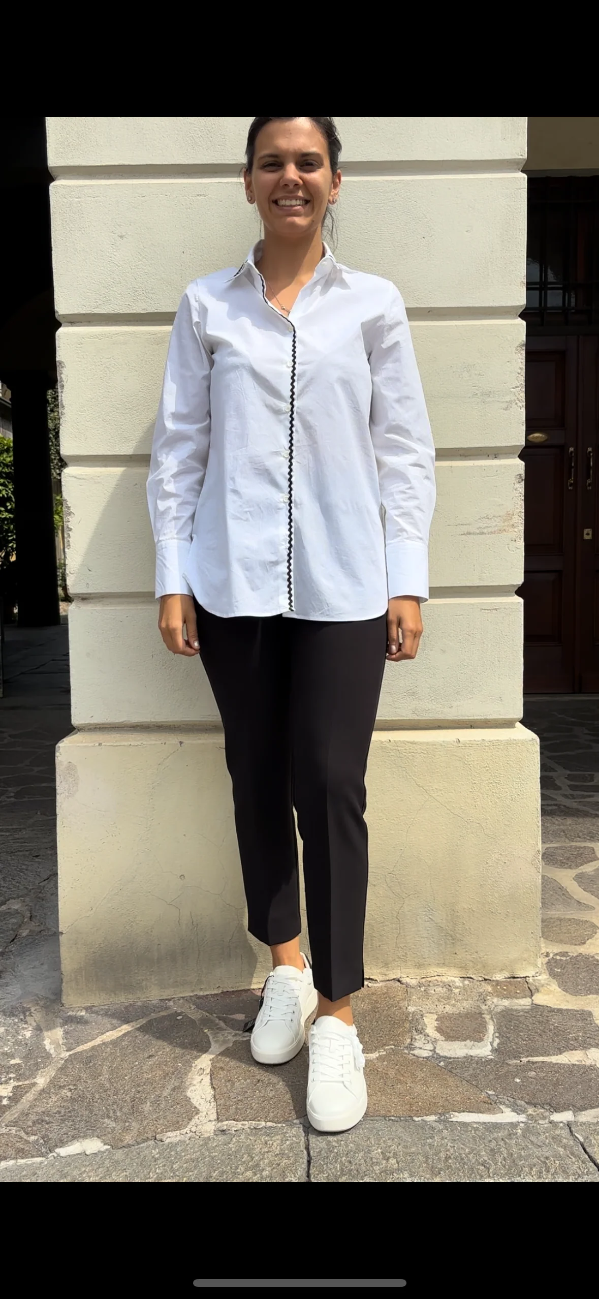 DANIEL & MAYER - CAMICIA RICAMO - BIANCO - immagine 6