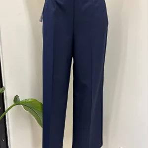 DANIEL & MAYER - PANTALONE PALAZZO IN TESSUTO - BLU