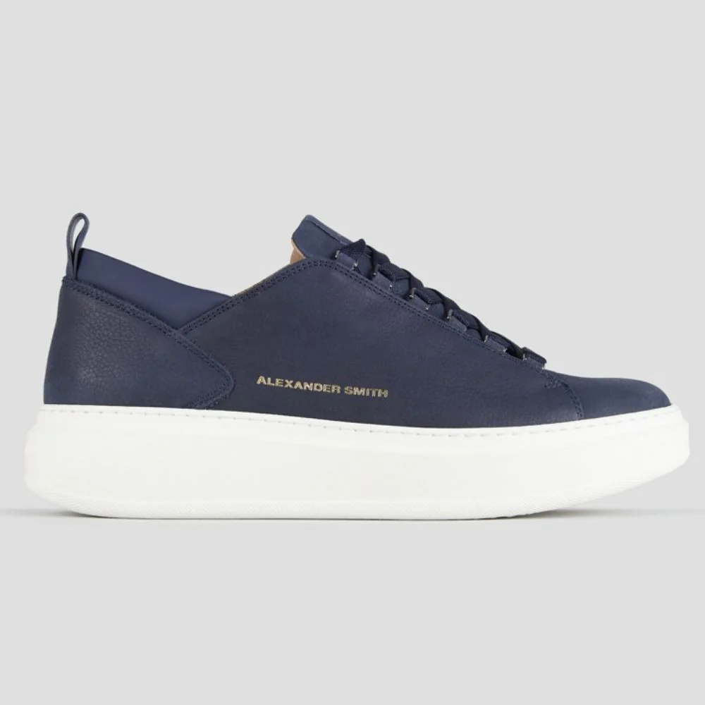 Alexander Smith sneakers da uomo in nabuk 2253-BLE - immagine 2