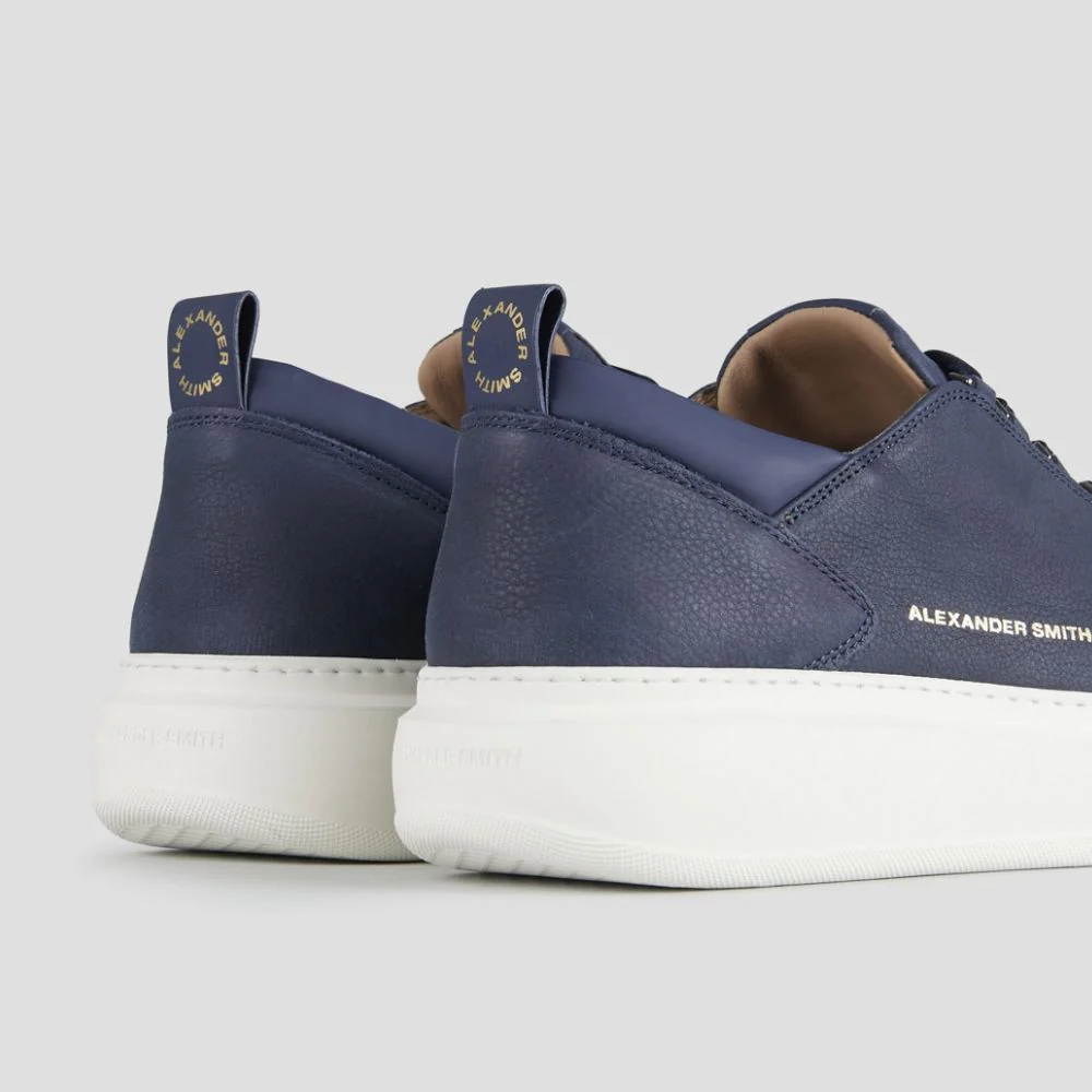 Alexander Smith sneakers da uomo in nabuk 2253-BLE - immagine 4