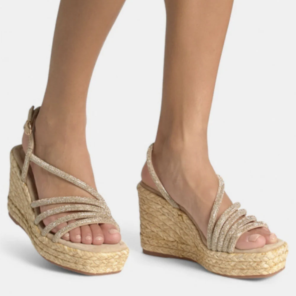 Alma en pena sandalo con zeppa da donna V2551274 - immagine 3