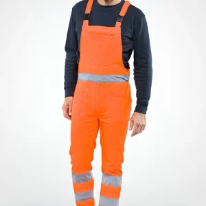 Pettorina H.V. Sottozero 1530 | Pettorina da Lavoro | Alta Visibilità | Uomo | con Tasche | Conforme | 240 gr/m2