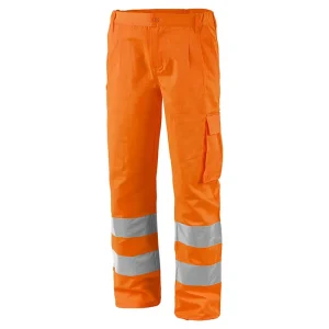 Pantalone H.V. Sottozero 1580 | Pantalone Alta Visibilità | Uomo | Multitasche | Conforme | 240 gr/m2