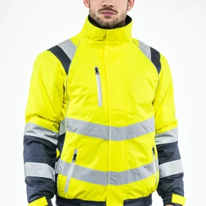 Spotlight Sottozero | Giubbotto Alta Visibilità | Uomo | Giacca | Imbottito | con Tasche | Conforme