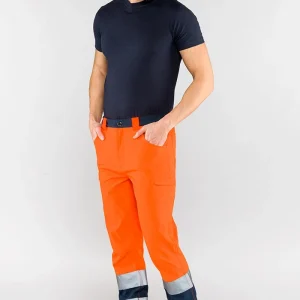 Pantalone Ecolight Sottozero | Pantalone Alta Visibilità | Uomo | con Tasche | Conforme | 240 gr/m2