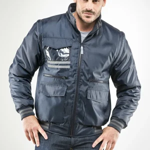 Master Quick Sottozero | Giacca da Lavoro | Giubbotto | Uomo | con Tasche | Interno in Pile | con Maniche Staccabili