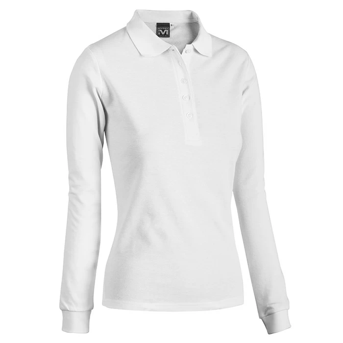 Steffi Sottozero | Polo Donna | 100% Cotone | Manica Lunga | 195/200 gr/m2 - immagine 5