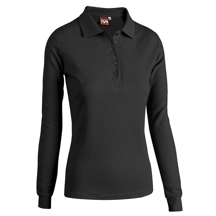 Steffi Sottozero | Polo Donna | 100% Cotone | Manica Lunga | 195/200 gr/m2 - immagine 6