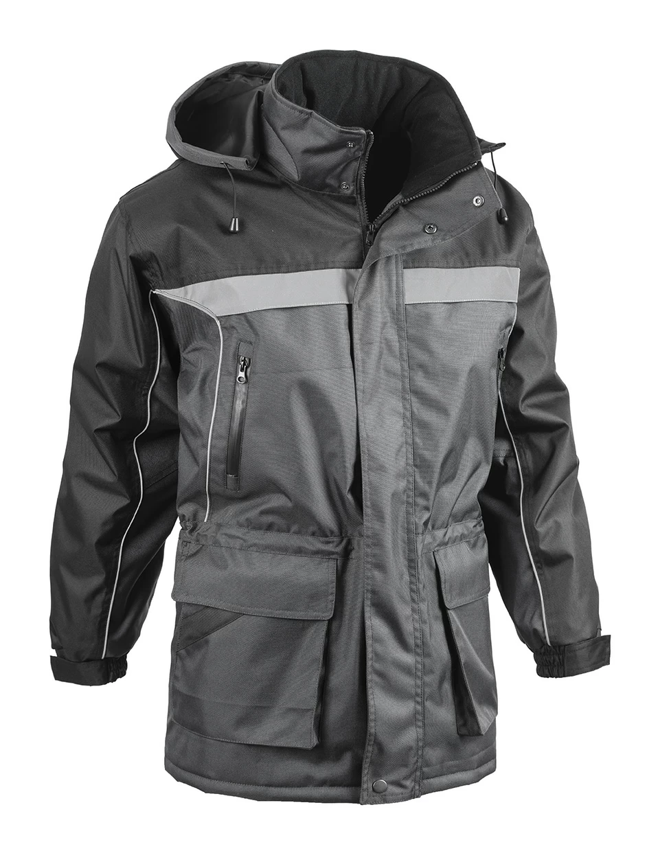 Siberia Sottozero | Giacca da Lavoro | Parka | Uomo | con Tasche | con Cappuccio | Imbottito - immagine 3