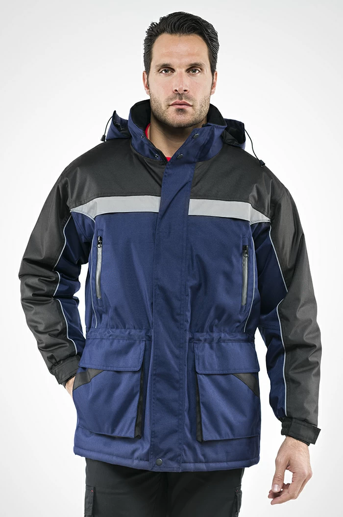 Siberia Sottozero | Giacca da Lavoro | Parka | Uomo | con Tasche | con Cappuccio | Imbottito - immagine 2