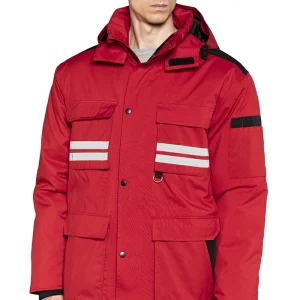 Barents Sottozero | Giacca da Lavoro | Parka | Uomo | con Tasche | con Cappuccio | Imbottito