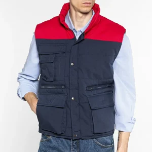 Antares Sottozero | Gilet da Lavoro | Uomo | Smanicato | Multitasche | Imbottito