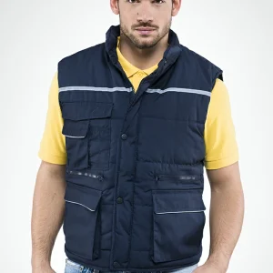 Antares Edi Sottozero | Gilet da Lavoro | Uomo | Smanicato | Multitasche | Imbottito