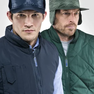 Berretto Foderato Sottozero | Nylon/PVC Imbottito | Scalda Orecchie