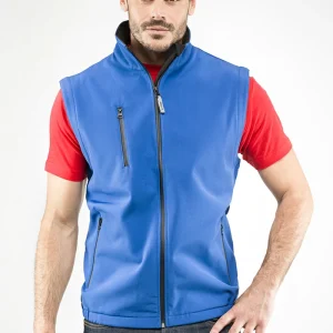 Chrono Sottozero | Gilet da Lavoro | Softshell | Uomo | Smanicato | con Tasche | 280 gr/m2