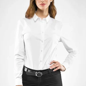 Welcome Sottozero | Camicia Manica Lunga | Donna | 97% Cotone | Elasticizzato | 135 gr/m2