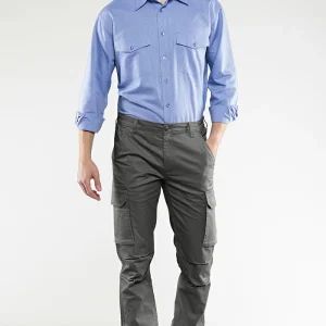 Ventura Sottozero | Pantalone da Lavoro | Uomo | Multitasche | 98% Cotone | Elasticizzato | 200gr/m2