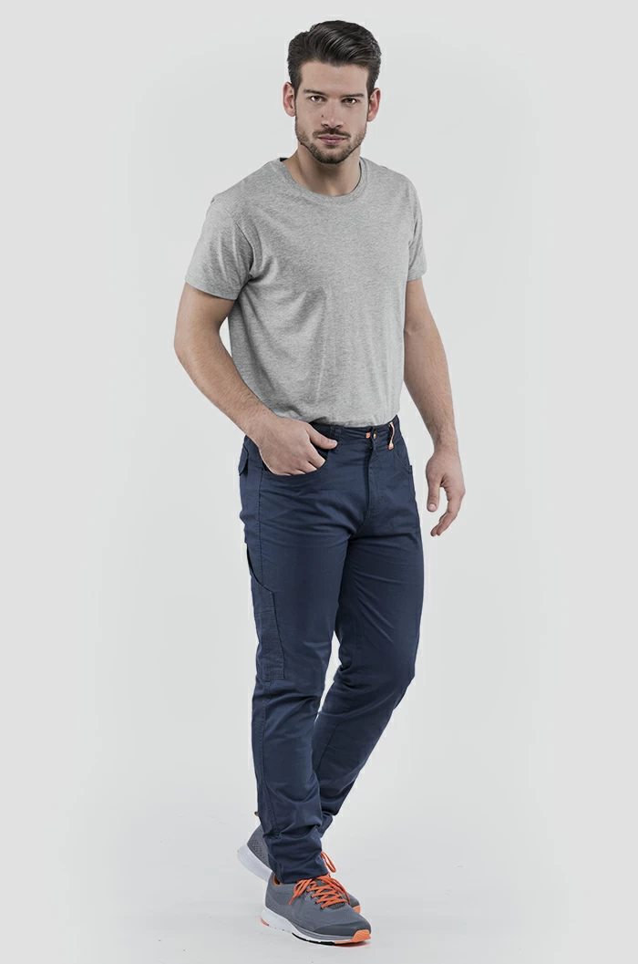Super Stretch Summer Sottozero | Pantalone da Lavoro | Uomo | Con Tasche | 98% Cotone | Elasticizzato | 200 gr/m2 - immagine 2