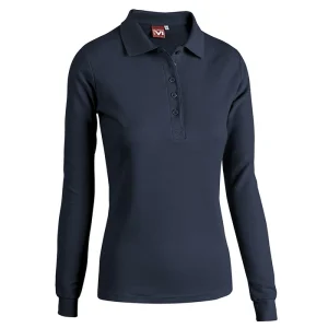 Steffi Sottozero | Polo Donna | 100% Cotone | Manica Lunga | 195/200 gr/m2
