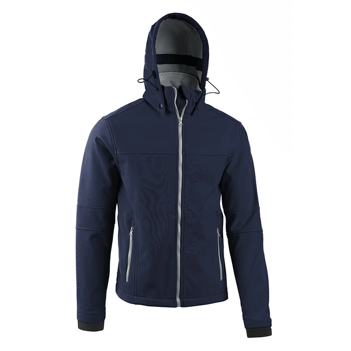 Genesis Sottozero | Giacca Softshell | Giubbotto | Uomo | con Tasche | con Cappuccio | 350 gr/m2 - immagine 3
