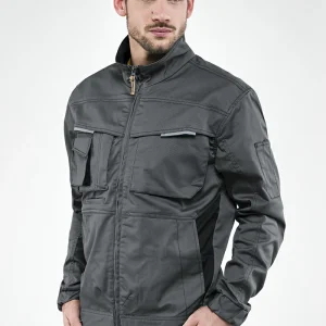 Giubbetto Smoke Sottozero JobTech | Giubbotto da Lavoro | Giacca | Uomo | Elasticizzato | con Tasche |