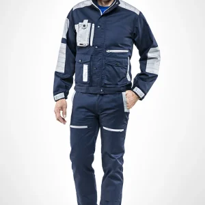 Pantalone Aria Sottozero Job N120BG | Pantalone da Lavoro | Uomo | con Tasche | 240 gr/m2