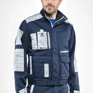 Giubbetto Aria Sottozero Job N140BG | Giubbotto da Lavoro | Giacca | Uomo | con Tasche | 240 gr/m2