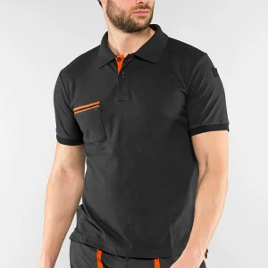 Polo Eclisse Sottozero Job N970GN | Polo da Lavoro | Uomo | con Tasca | 180 gr/m2