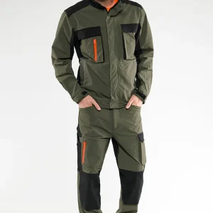 Pantalone Sottozero Stretch | Pantalone da Lavoro | Uomo | Elasticizzato | con Tasche | 240 gr/m2