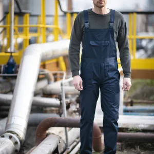 Pettorina Antiacido X890B Gamma Multinorma Xild | Pettorina da Lavoro | Uomo | Antiacido | DPI 3° Categoria | con Tasche 240 gr/m2