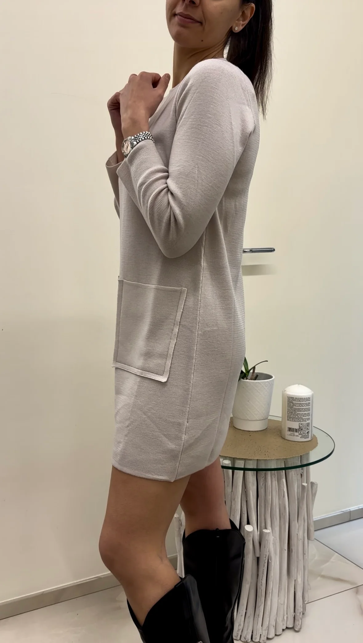 DANIEL & MAYER - ABITO IN MAGLIA - BEIGE - immagine 6