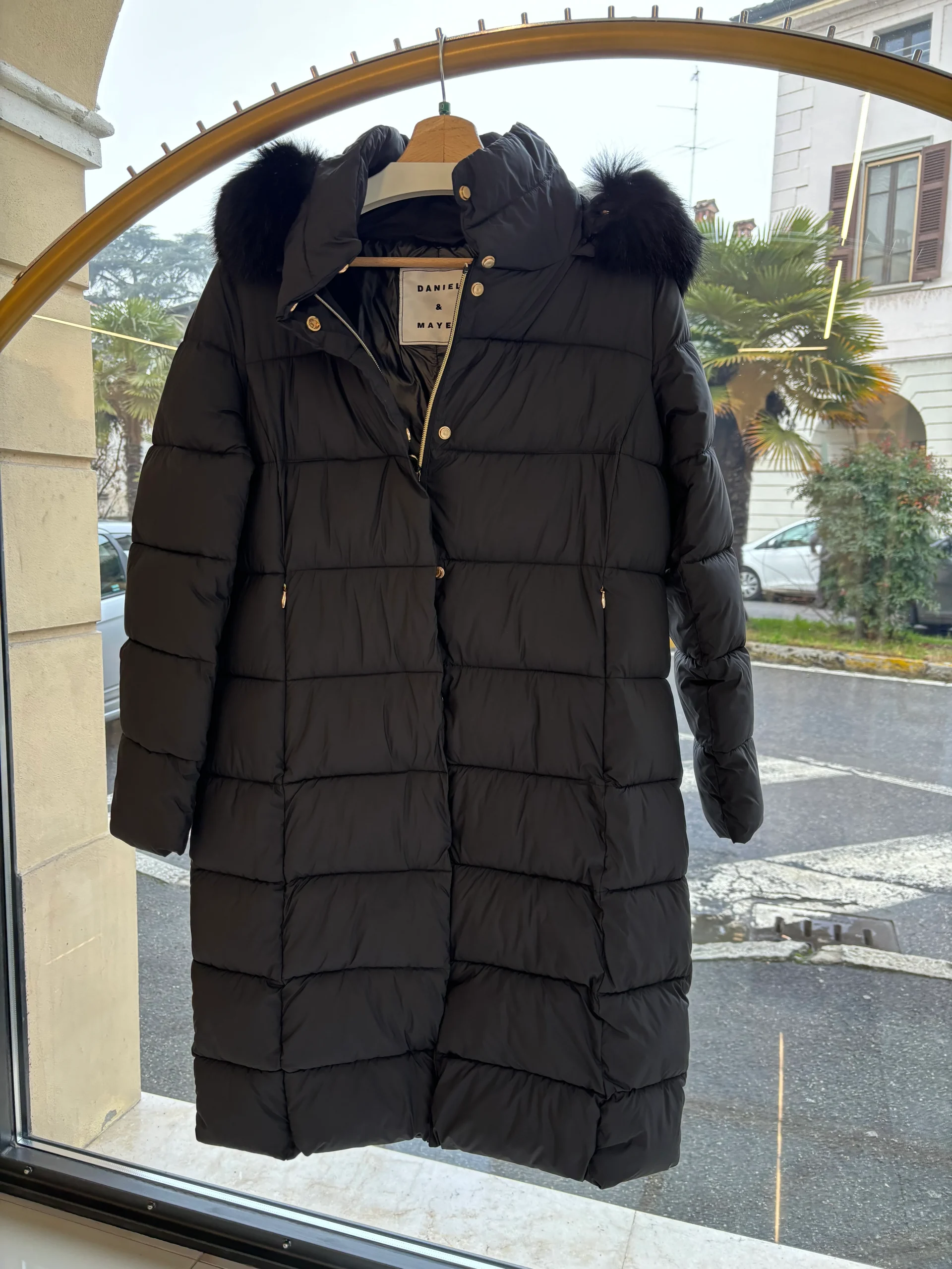 DANIEL & MAYER - GIUBBINO LUNGO - PREMIUM - NERO - immagine 6