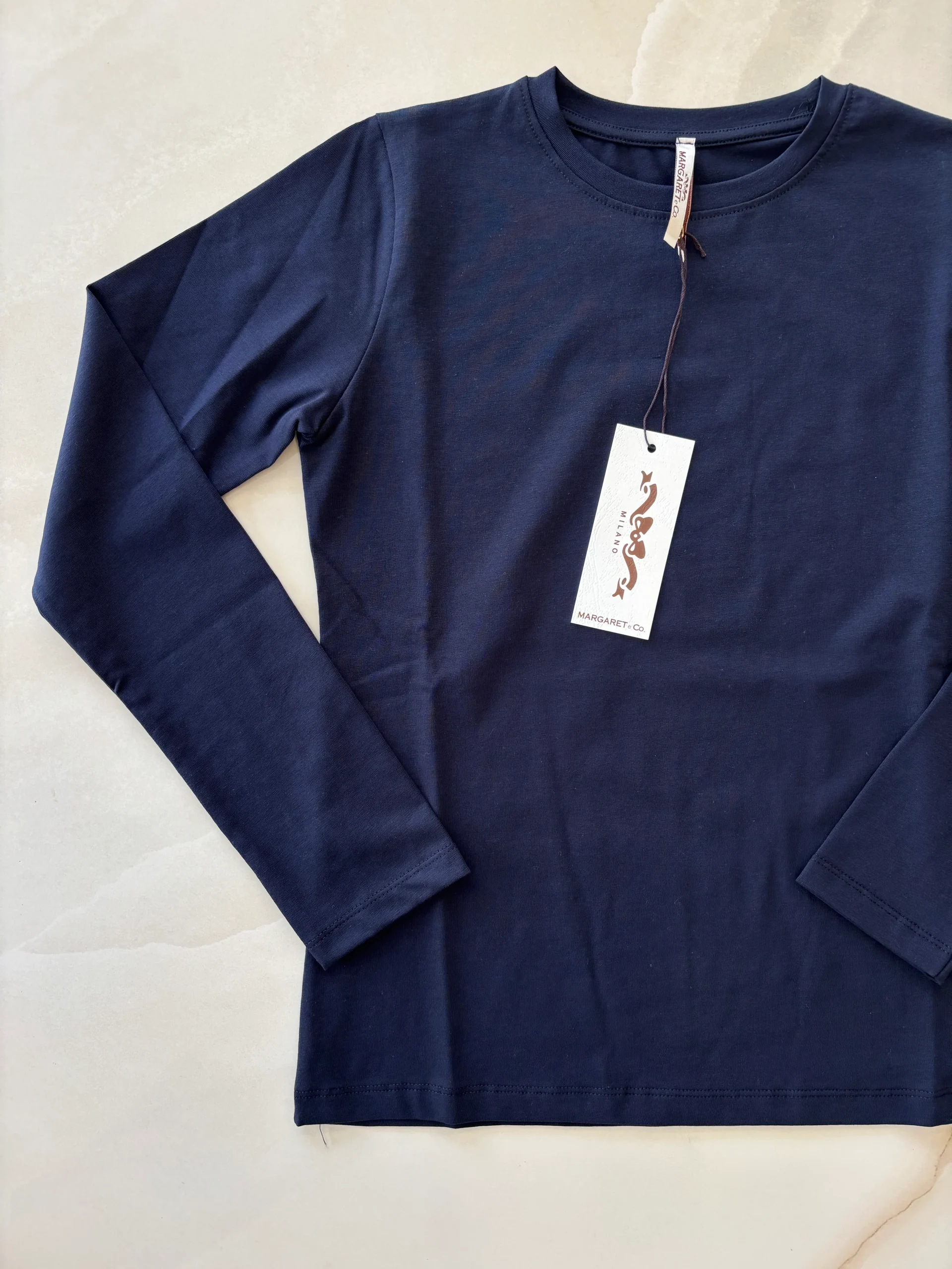 MARGARET - MAGLIA MA6651 - BLU NOTTE - immagine 3