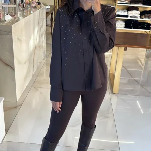 SUSY MIX - CAMICIA DIAMANTINI - MORO